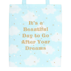 Cloud Print Tote Bag