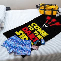 Come to the Dart Side - Darts Beach Towel - 150cm x 75cm