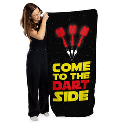 Come to the Dart Side - Darts Beach Towel - 150cm x 75cm
