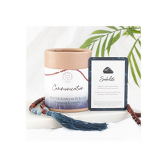 Communication Rosewood & Sodalite Mallah Necklace