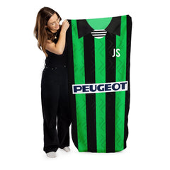Coventry -1995 Away Shirt - Personalised Retro Lightweight, Microfibre Beach Towel - 150cm x 75cm