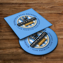 Coventry Curtis Sillett - Football Coaster - Square Or Circle