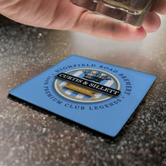 Coventry Curtis Sillett - Football Coaster - Square Or Circle