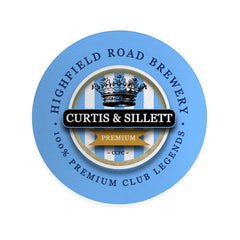 Coventry Curtis Sillett - Football Coaster - Square Or Circle