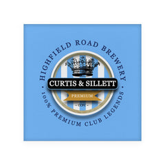 Coventry Curtis Sillett - Football Coaster - Square Or Circle