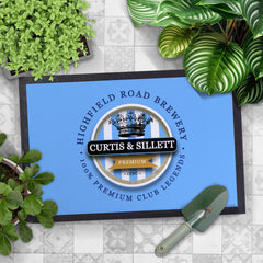 Coventry Curtis Sillett  - Football Legends - Door Mat -60cm X 40cm