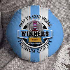 Coventry FA Cup - Football Legends - Circle Cushion 14inch