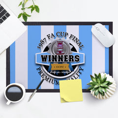 Coventry FA Cup   - Football Legends - Door Mat -60cm X 40cm