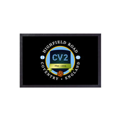Coventry Highfield  - Football Legends - Door Mat -60cm X 40cm
