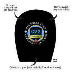 Coventry Highfield - Football Legends - Headrest Cover