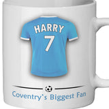 Coventry Mug Personalised Custom Made Football Supporters Cup