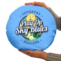 Coventry Play Up - Football Legends - Circle Cushion 14inch