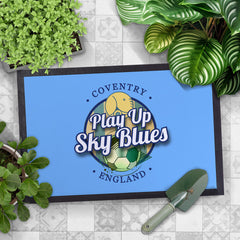 Coventry Play Up  - Football Legends - Door Mat -60cm X 40cm