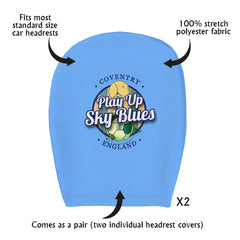 Coventry Play Up - Football Legends - Headrest Cover