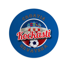 Croatia Kockasti - Coaster - Circle or Square