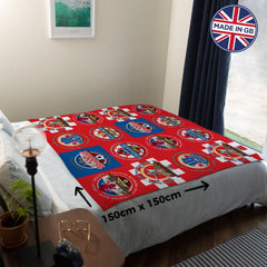 Croatia - Legend Collection - Fleece Blanket 150cm X 150cm