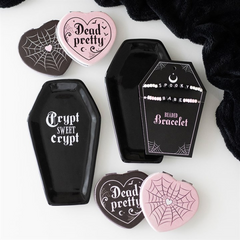 Crypt Sweet Crypt Coffin Trinket Tray