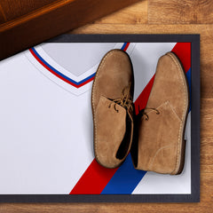 Crystal-Palace 1978 Home Shirt - Personalised Retro Door Mat - 60cm x 40cm