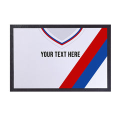 Crystal-Palace 1978 Home Shirt - Personalised Retro Door Mat - 60cm x 40cm
