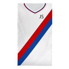 Crystal-Palace -1978 HOME Shirt - Personalised Retro Lightweight, Microfibre Beach Towel - 150cm x 75cm