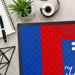 Crystal-Palace 1991 Home Shirt - Personalised Retro Door Mat - 60cm x 40cm