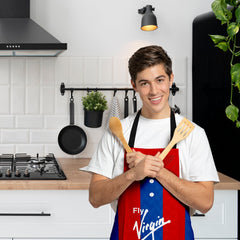 Crystal-Palace - 1991 - HOME Shirt - Personalised Retro Football Adults Apron