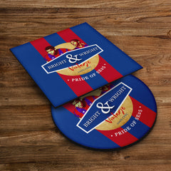 Crystal-Palace Bright Wright - Football Coaster - Square Or Circle