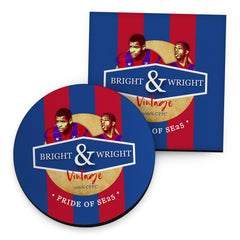 Crystal-Palace Bright Wright - Football Coaster - Square Or Circle