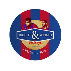 Crystal-Palace Bright Wright - Football Coaster - Square Or Circle