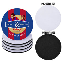 Crystal-Palace Bright Wright - Football Coaster - Square Or Circle