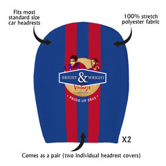 Crystal-Palace Bright Wright - Football Legends - Headrest Cover