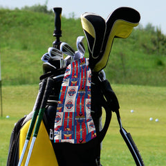 Crystal-Palace - Football Legends - Retro Lightweight, Microfibre Golf Towel