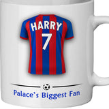 Crystal Palace Mug Personalised Custom Made Football Supporters Cup