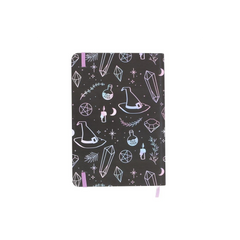 Crystal Witch Print A5 Notebook