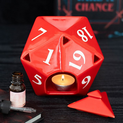 D20 Gaming Dice Shaped Oil Burner