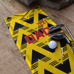 DAD - The Gooners - 1992 Away - Retro Lightweight, Microfibre Golf Towel