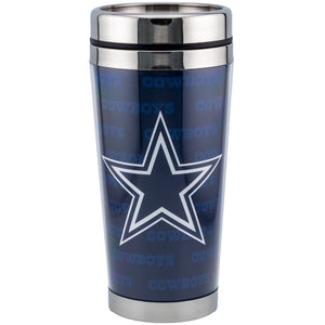 Dallas Cowboys Full Wrap Travel Mug