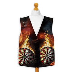 Darts Dragon - Novelty Costume Fancy Dress Waistcoat ( 4 sizes available )