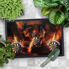 Darts Dragon - Personalised Door Mat - 60cm x 40cm