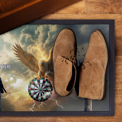 Darts Eagle - Personalised Door Mat - 60cm x 40cm