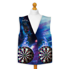 Darts Extreme - Novelty Costume Fancy Dress Waistcoat ( 4 sizes available )