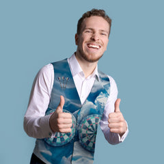 Darts Ice cold - Novelty Costume Fancy Dress Waistcoat ( 4 sizes available )