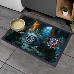 Darts Shark - Personalised Door Mat - 60cm x 40cm