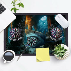 Darts Shark - Personalised Door Mat - 60cm x 40cm