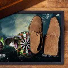 Darts Snake bite - Personalised Door Mat - 60cm x 40cm