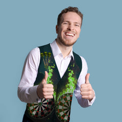 Darts Snakebite - Novelty Costume Fancy Dress Waistcoat ( 4 sizes available )