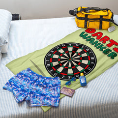Darts W*nker - Darts Beach Towel - 150cm x 75cm