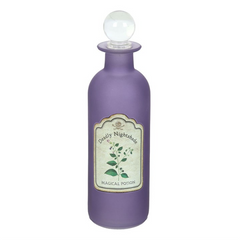 Deadly Nightshade Decorative Glass Potion Bottle