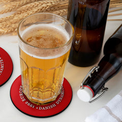 Denmark Euros - Coaster - Circle or Square