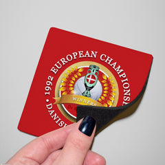 Denmark Euros - Coaster - Circle or Square